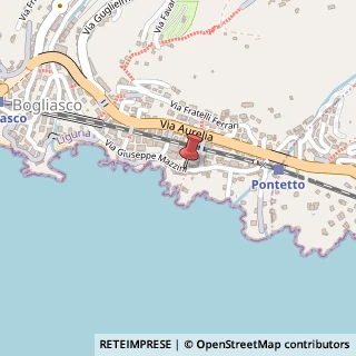Mappa Via Marino Paglia, 11, 16031 Bogliasco, Genova (Liguria)