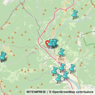 Mappa Via Italo Landi, 54027 Pontremoli MS, Italia (5.05357)