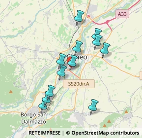 Mappa Via Nino Berrini, 12100 Cuneo CN, Italia (3.46667)