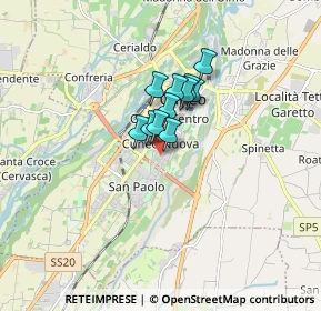 Mappa Via Amedeo Avogadro, 12100 Cuneo CN, Italia (0.93727)