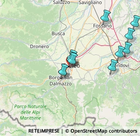 Mappa Via Amedeo Avogadro, 12100 Cuneo CN, Italia (17.36077)