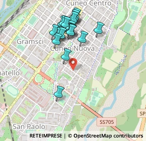 Mappa Via Amedeo Avogadro, 12100 Cuneo CN, Italia (0.474)