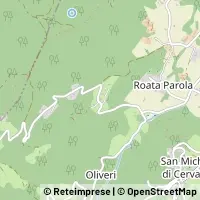 Mapa Cervasca