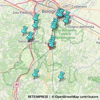 Mappa Dentro Poste Italiane, 40060 Pianoro BO, Italia (8.5265)