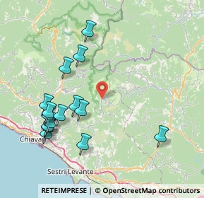 Mappa Via Corte, 16040 Ne GE, Italia (8.90733)