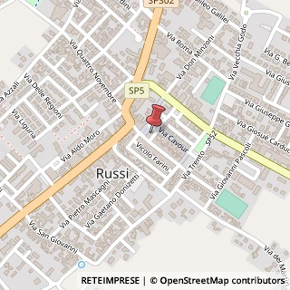 Mappa Via Maccabelli, 4, 48026 Russi, Ravenna (Emilia Romagna)