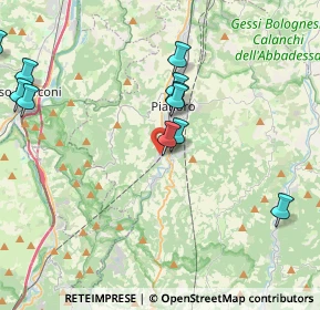 Mappa Via dei Pini, 40060 Pianoro BO, Italia (4.47273)