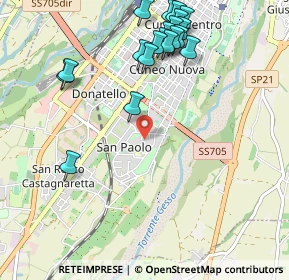Mappa Via Beppe Fenoglio, 12100 Cuneo CN, Italia (1.202)