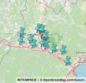 Mappa Via Sergio Scaiola, 17014 Cairo Montenotte SV, Italia (5.31154)