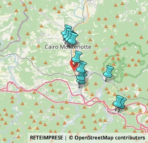 Mappa SS Colle di Cadibona, 17014 Cairo Montenotte SV (2.93167)