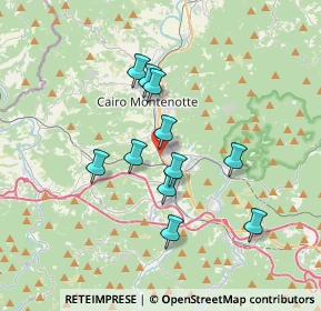 Mappa SS Colle di Cadibona, 17014 Cairo Montenotte SV (3.01727)