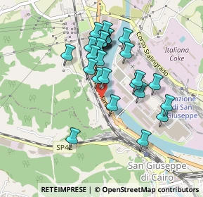 Mappa SS Colle di Cadibona, 17014 Cairo Montenotte SV (0.4)