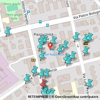 Mappa Piazza Unita' D'italia, 54027 Pontremoli MS, Italia (0.07667)
