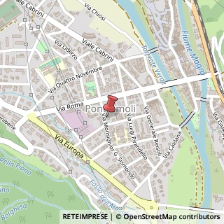 Mappa Via Mons. G. Sismondo Vescovo, 7/9, 54027 Pontremoli, Massa-Carrara (Toscana)