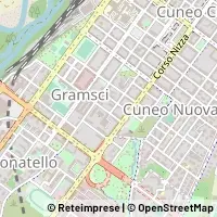 Mapa Cuneo
