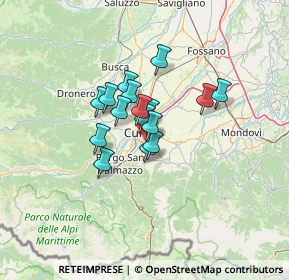 Mappa SP21, 12100 Cuneo CN, Italia (8.28813)