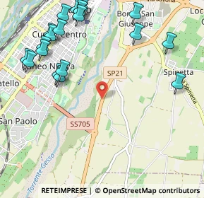 Mappa SP21, 12100 Cuneo CN, Italia (1.4095)