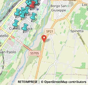 Mappa SP21, 12100 Cuneo CN, Italia (1.58444)