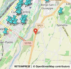 Mappa SP21, 12100 Cuneo CN, Italia (1.5075)