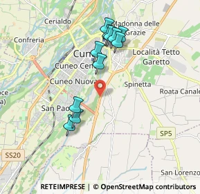 Mappa SP21, 12100 Cuneo CN, Italia (1.75545)