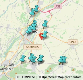 Mappa Via Gauteri, 12100 Cuneo CN, Italia (4.0525)