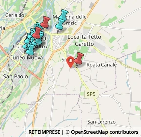 Mappa Via Gauteri, 12100 Cuneo CN, Italia (2.352)