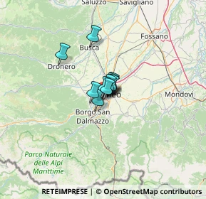 Mappa Via Sandro Pertini, 12100 Cuneo CN, Italia (4.64818)