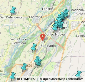 Mappa Via Sandro Pertini, 12100 Cuneo CN, Italia (2.8015)
