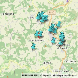 Mappa Via Montebonello, 41026 Pavullo nel Frignano MO, Italia (1.91923)