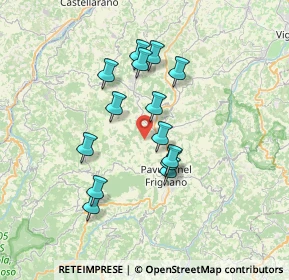 Mappa Via Montebonello, 41026 Pavullo nel Frignano MO, Italia (6.14214)