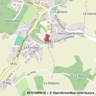Mappa Via Serre, 442, 41059 Zocca, Modena (Emilia Romagna)
