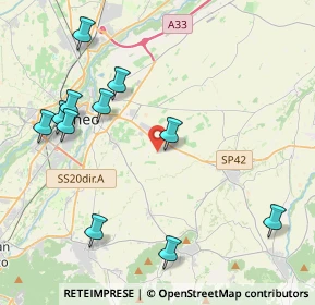 Mappa Via Civalleri, 12100 Cuneo CN, Italia (4.82818)