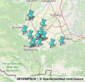 Mappa Via Civalleri, 12100 Cuneo CN, Italia (9.76)