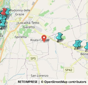 Mappa Via Civalleri, 12100 Cuneo CN, Italia (3.8075)
