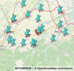 Mappa Via Garie', 12080 Pianfei CN, Italia (8.5505)