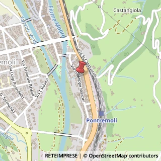 Mappa Via Giuseppe Mazzini, 52, 54027 Pontremoli MS, Italia, 54027 Pontremoli, Massa-Carrara (Toscana)