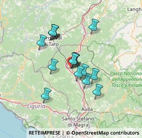 Mappa Via Sismondo, 54027 Pontremoli MS, Italia (11.10563)