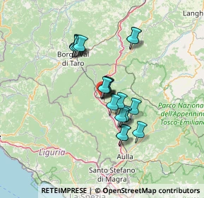 Mappa Via Sismondo, 54027 Pontremoli MS, Italia (10.8045)