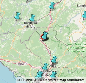 Mappa Via Sismondo, 54027 Pontremoli MS, Italia (19.8405)