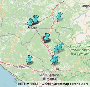 Mappa Via Sismondo, 54027 Pontremoli MS, Italia (12.47643)