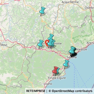 Mappa SP 42, 17017 Cengio SV (16.36412)