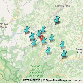 Mappa Via Statale, 41045 Montefiorino MO, Italia (6.56)