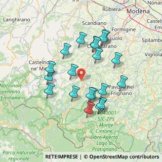 Mappa Via Statale, 41045 Montefiorino MO, Italia (13.518)