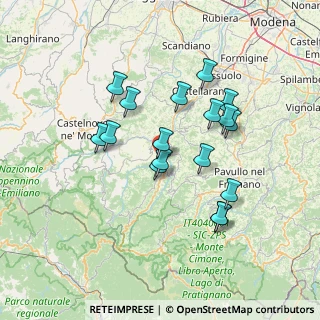 Mappa Via Statale, 41045 Montefiorino MO, Italia (12.80118)