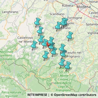 Mappa Via Statale, 41045 Montefiorino MO, Italia (11.35824)