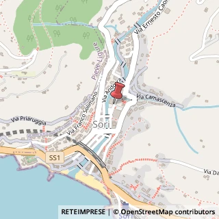 Mappa Via Giuseppe Mazzini, 3, 16031 Sori, Genova (Liguria)
