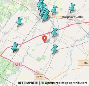 Mappa Via Maremme, 48033 Cotignola RA, Italia (4.85588)