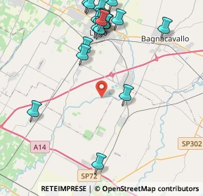 Mappa Via Maremme, 48033 Cotignola RA, Italia (5.152)