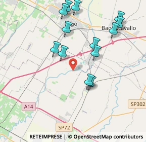 Mappa Via Maremme, 48033 Cotignola RA, Italia (4.19923)