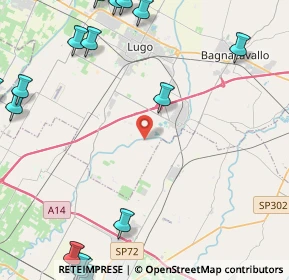 Mappa Via Maremme, 48033 Cotignola RA, Italia (7.4505)